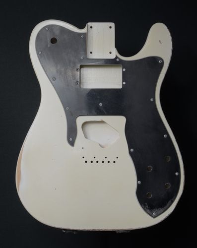 1972 Style Tele Custom Body, Olympic White