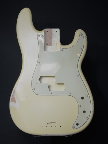 1959 Style Precision Bass Body, Olympic White