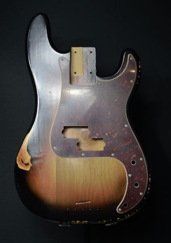 1959 Style Precision Bass Body, 3T Sunburst